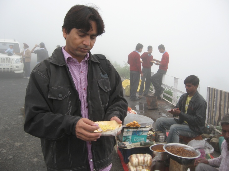 शिमला हैलीपैड पर जबर्दस्त ठंड